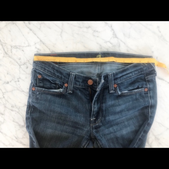 7 FOR ALL MANKIND medium wash bootcut jean - Picture 7 of 8